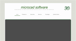 Desktop Screenshot of es.microcadsoftware.com