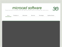 Tablet Screenshot of es.microcadsoftware.com